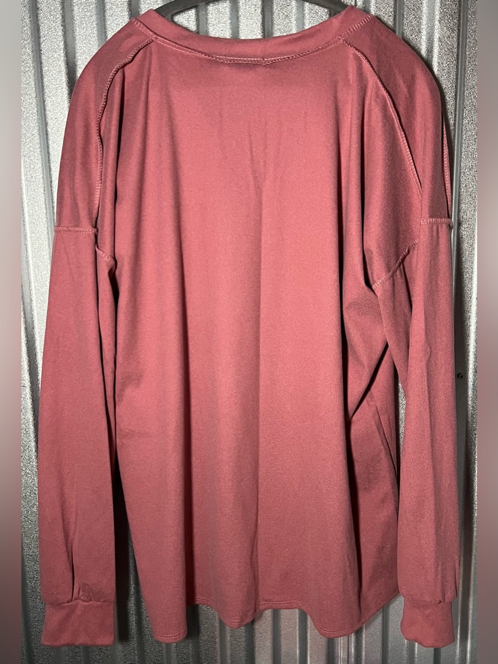 Heimish USA V-Neck Oversized Long Sleeve Top 3X NWOT - Picture 3 of 4